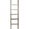 Ekena Millwork 19"W x 72"H x 3 1/2"D Vintage Farmhouse 5 Rung Ladder, Barnwood Decor Collection, Pebble Grey DECR019X072X04LDRPG - alternate 2